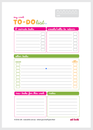 work to do list template | to do list for work
