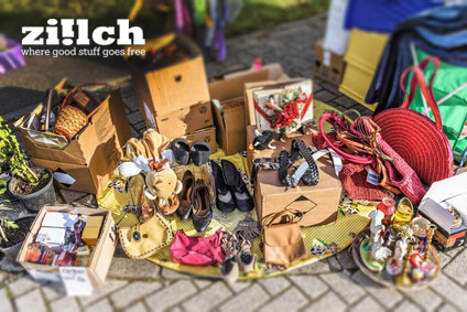 Give away the things you don't sell at your garage sale on ziilch.com.au